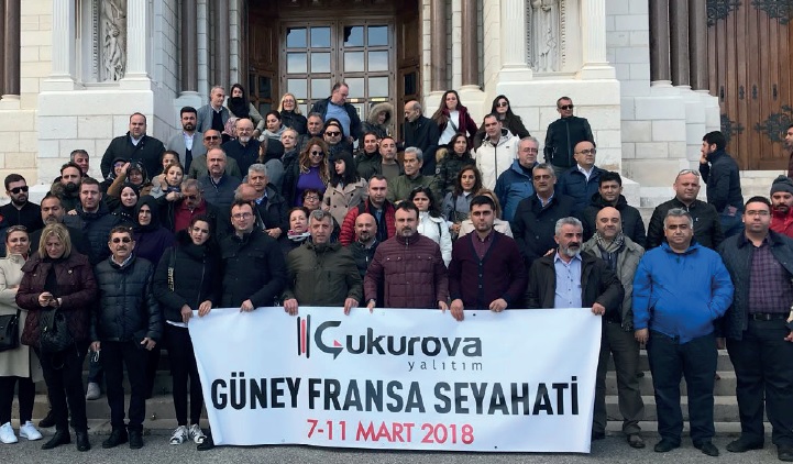 Çukurova Yalıtım Bayileri Güney Fransa`yı Gezdi.